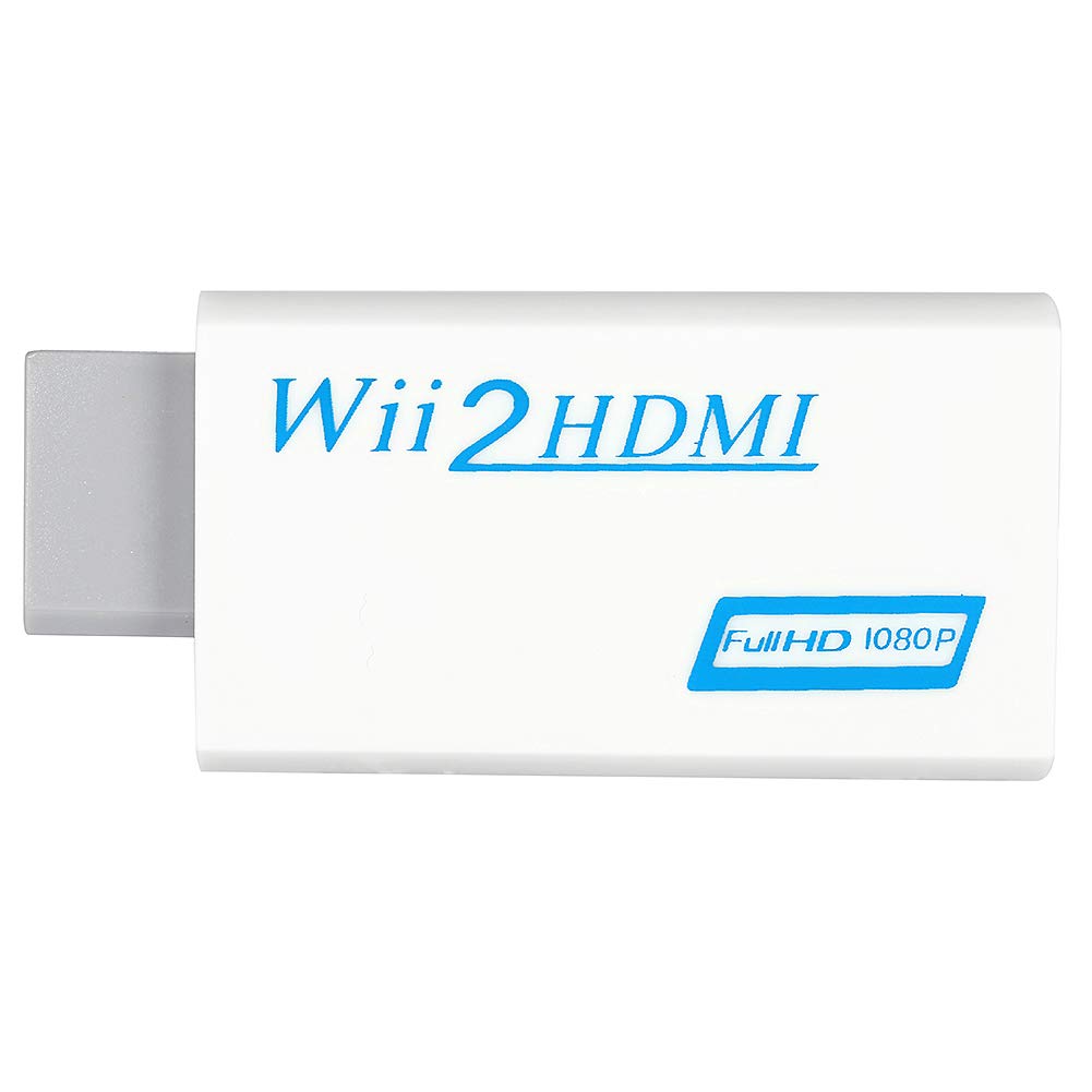 Zerone Wii a convertidor, adaptador de salida 720P/1080P para entusiasta del juego de salida, compatible con todos los modos de visualización Wii