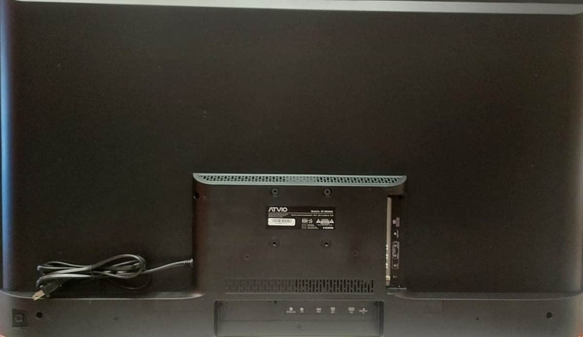 ATVIO Pantalla LED 40" Smart TV con USB Mod. AT-40IS840