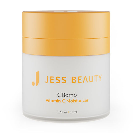 JESS BEAUTY- | Cuidado de la piel C Bomb Crema hidratante facial con vitamina C Tono de piel uniforme | Crema hidratante facial para el cuidado de la piel