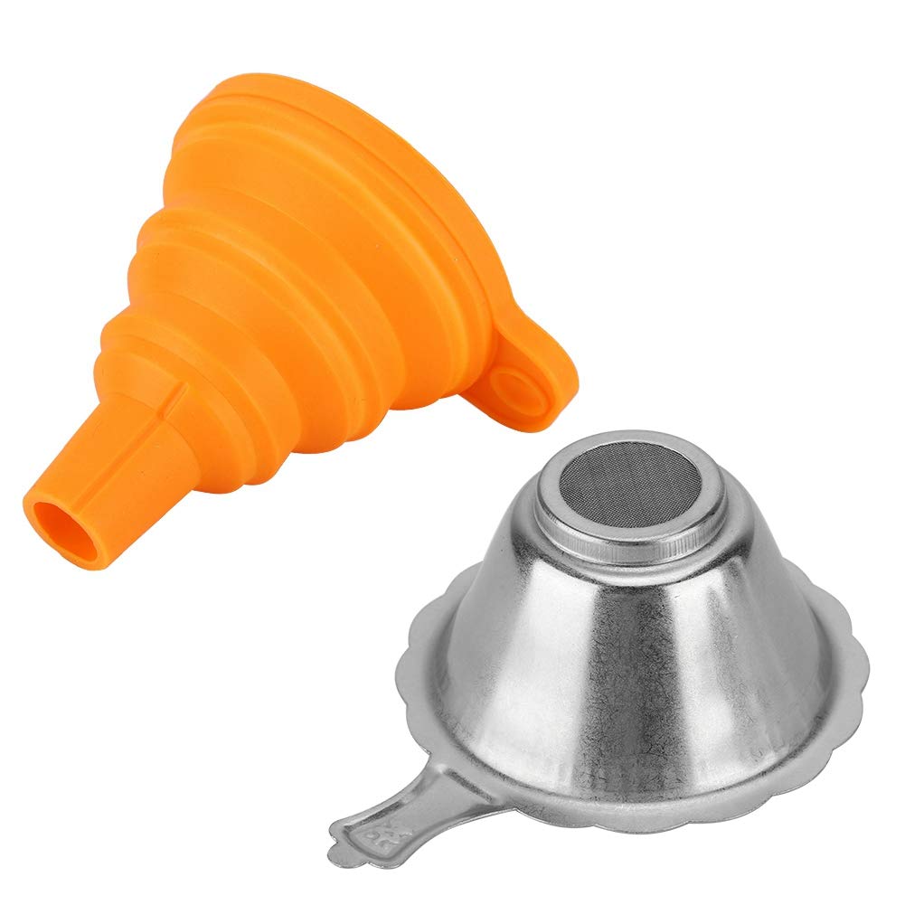 Impresora 3D Plegable V BESTLIFE Filtro de Resina fotosensible Embudo de Silicona Consumible de Curado por Luz