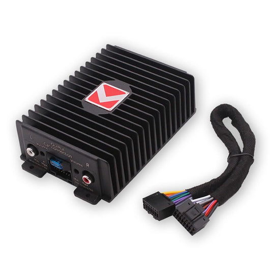 lifcasual Amplificador DSP de 4 Canales para Coche 80Wx4 o Amplificador de Potencia de modificación Sonido Digital Procor Clase A/B para Reproductor de Coche Android