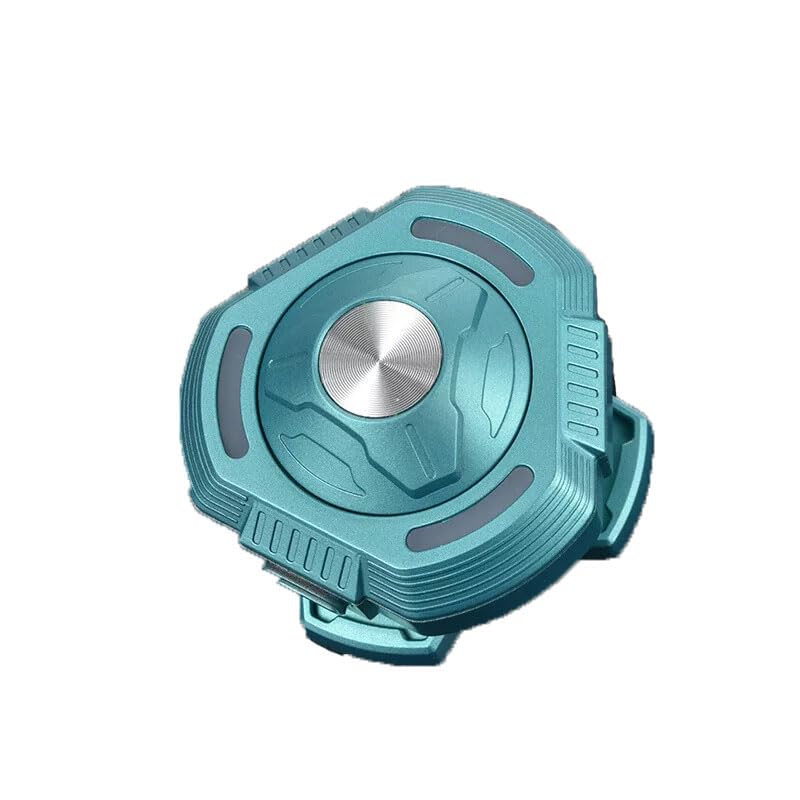 Casco de Motocicleta WXWBFAO Verde con Conducción Ósea y Altavoz Bluetooth Impermeable