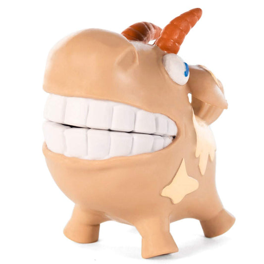 Hog Wild Scream-O Screaming Goat Toy – Aprieta las mejillas de la cabra y hace un divertido sonido de grito – Divertido relleno de calcetines, Navidad, broma, novedad, regalo de mordaza para niños,