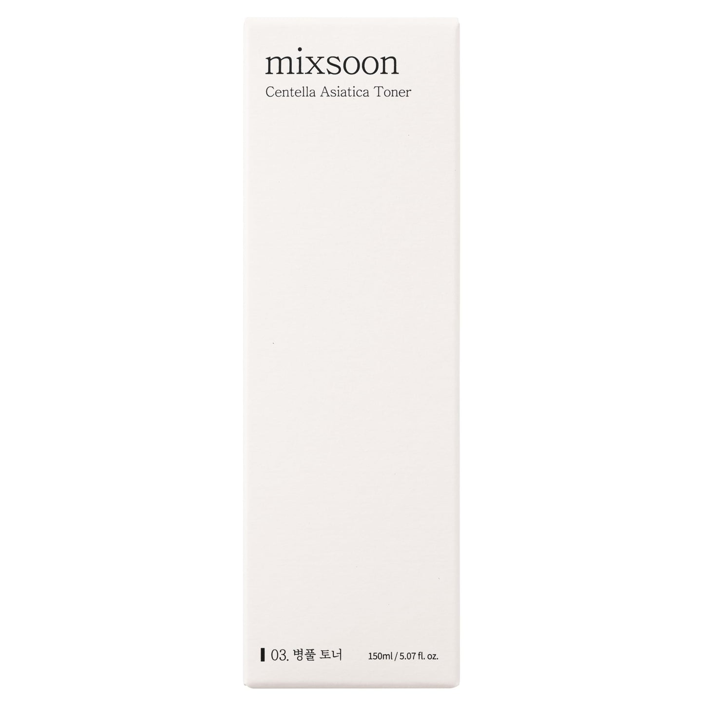 MIXSOON - Centella Asiatica Toner - 150ml / 5.07 fl. oz.