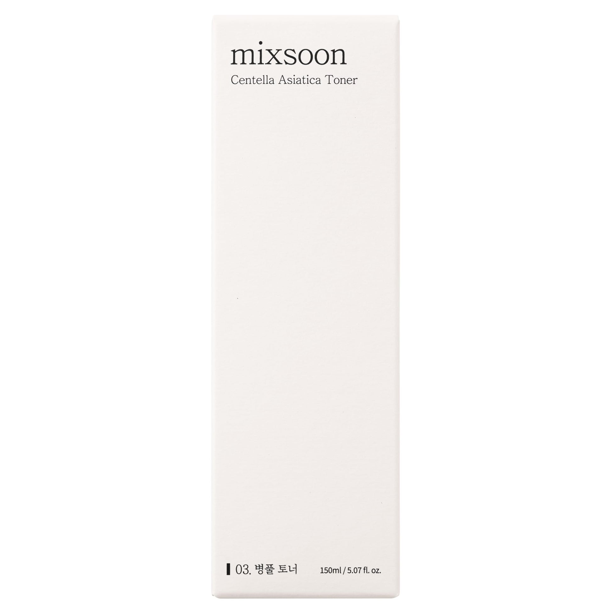 MIXSOON - Centella Asiatica Toner - 150ml / 5.07 fl. oz.