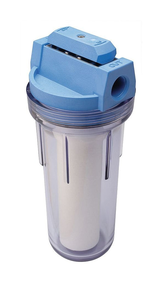 Culligan HF-360A - Filtro de agua de servicio estándar de 3/4 "con sistema de filtración, transparente