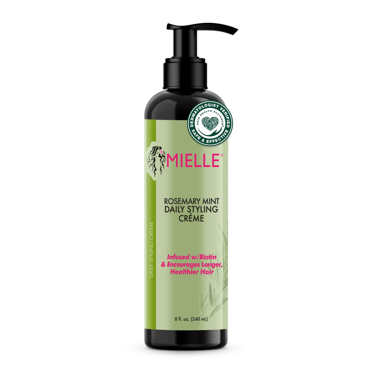 Mielle Organics Romero Mint Multi Vitamina Crema de peinado diario