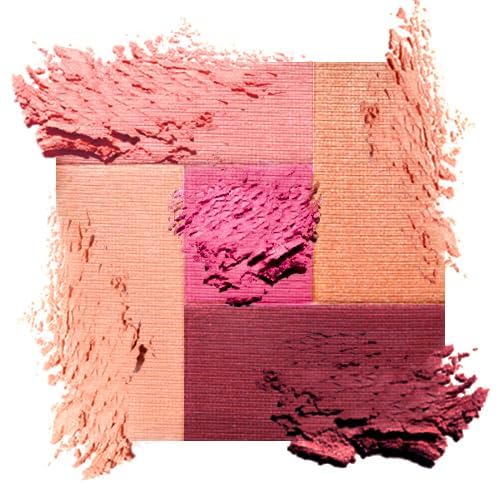 Rubor y Bronceador en Polvo Palladio Pink Truffle de Maquillaje Facial Suave y Sedoso