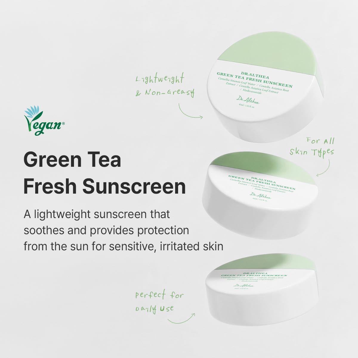 Fresh Green Tea Sunscreen by Dr.Althea