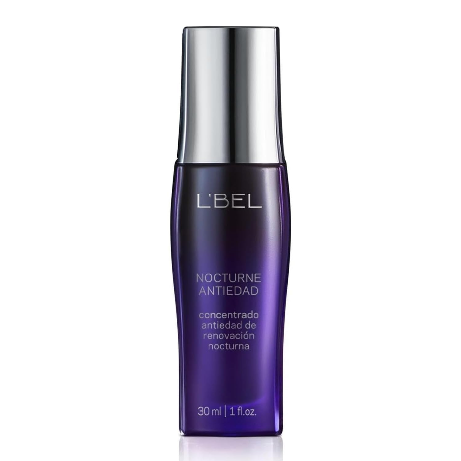 L'BEL - Nocturne Sérum Antiedad Concentrado 30 ml, Tratamiento Nocturno en Suero, Antiarrugas con Ácido Hialurónico, Piel Hidratada, Rápida Absorción, para Todo Tipo de Pieles