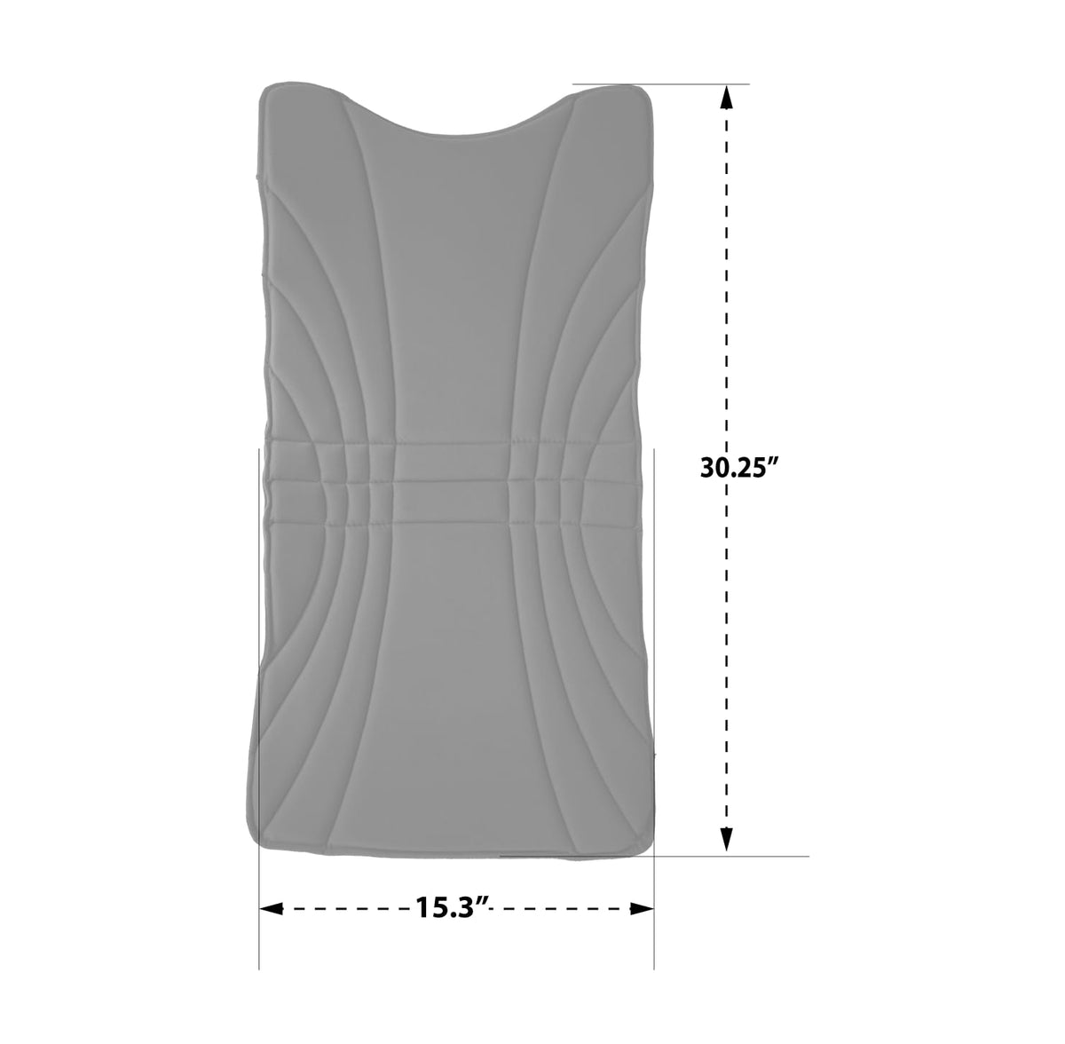 Cojín de Respaldo y Asiento Osaki Nailon para Silla de Masaje
