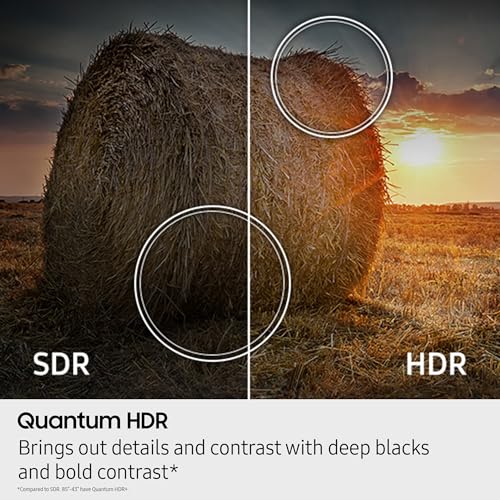 Samsung 32-Inch Class QLED Q8F 4K UHD Smart TV (modelo 2025) Q4 Procesador AI, volumen de color 100% con punto cuántico, diseño AirSlim, contenido última intervensión sin fin, Samsung Vision AI, Alexa