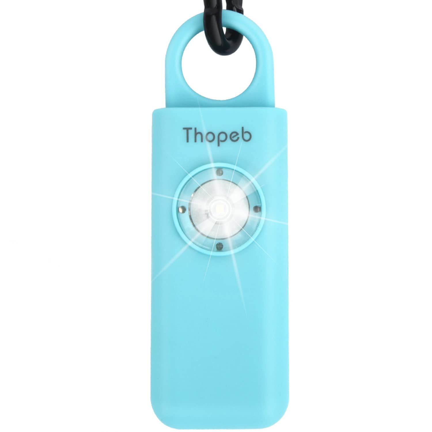 La alarma de seguridad personal original para mujeres por mujeres, sonido de sirena fuerte, luz LED estroboscópica SOS, sé seguro con alarma personal, llavero de autodefensa para universidades