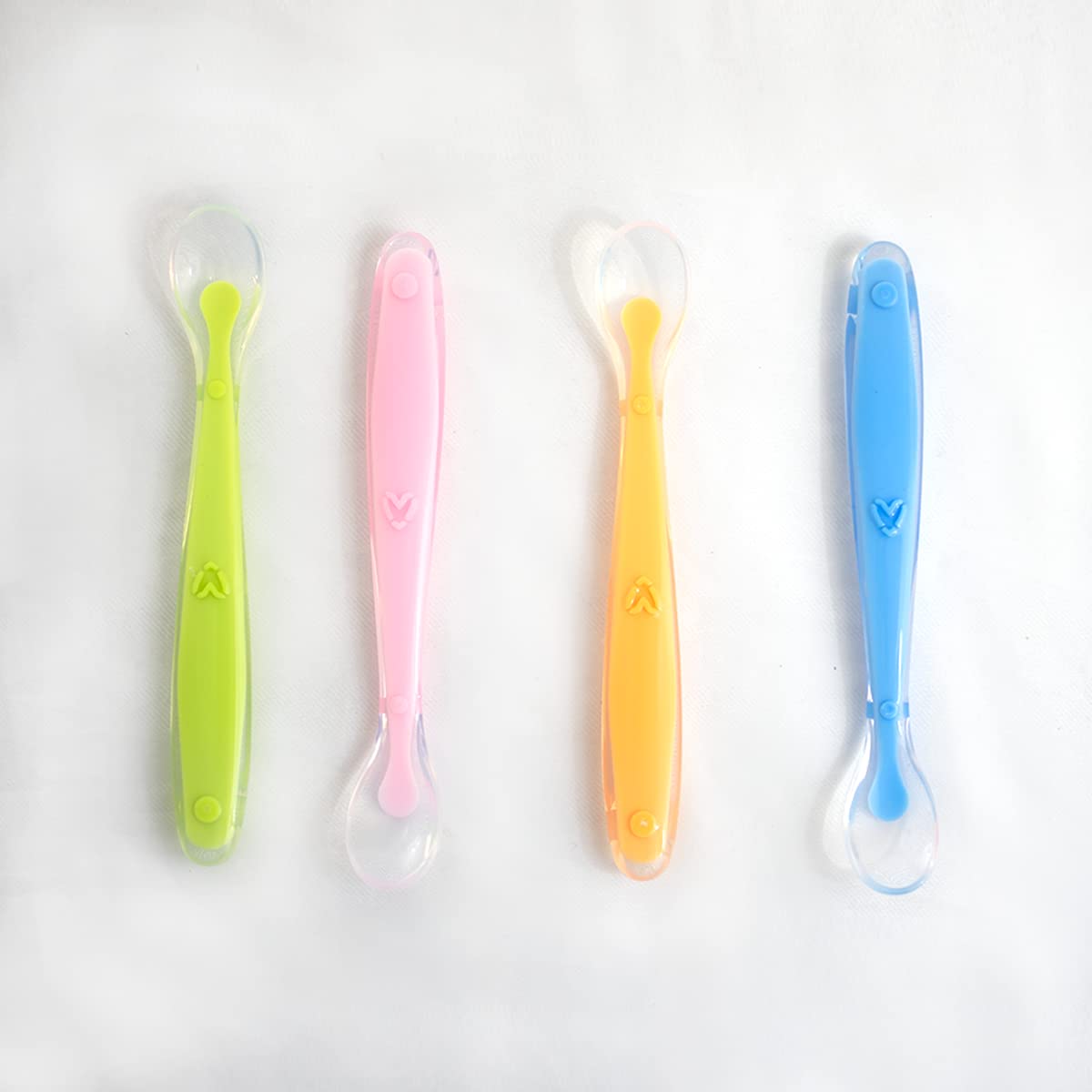 Cucharas silicon 4 pack nappsbabies