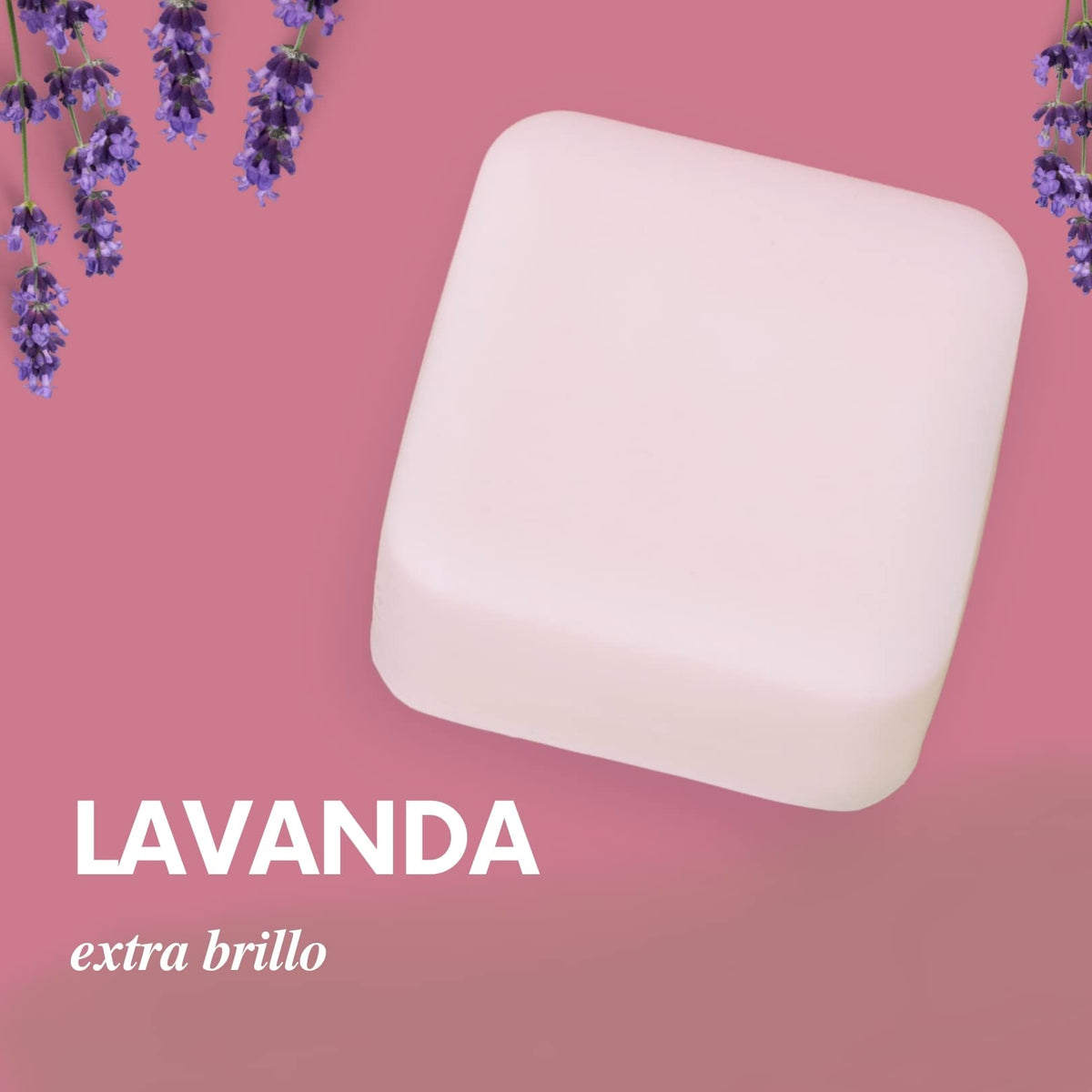 MU&ME Acondicionador Solido para el Crecimiento y Contol Caída - Acondicionador Sin Sulfatos y Parabenos con Lavanda para el Cabello - Hecho en Mexico (Lavanda) (140gr)