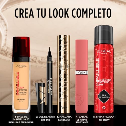 L'ORÉAL Paris Fijador de Maquillaje Larga Duración 24h | Spray 75ml