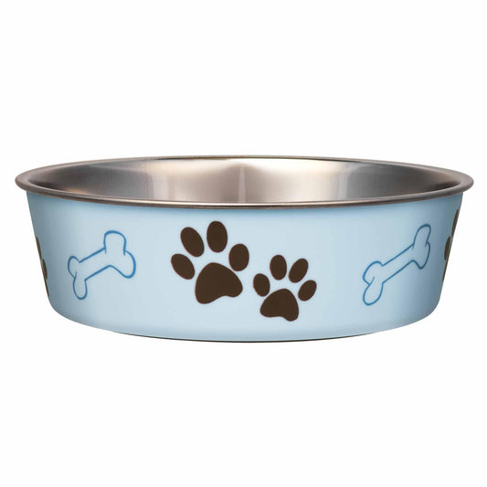 Loving Pets Bella Bowl Dog Bowl, Extra Large, Murano Blue
