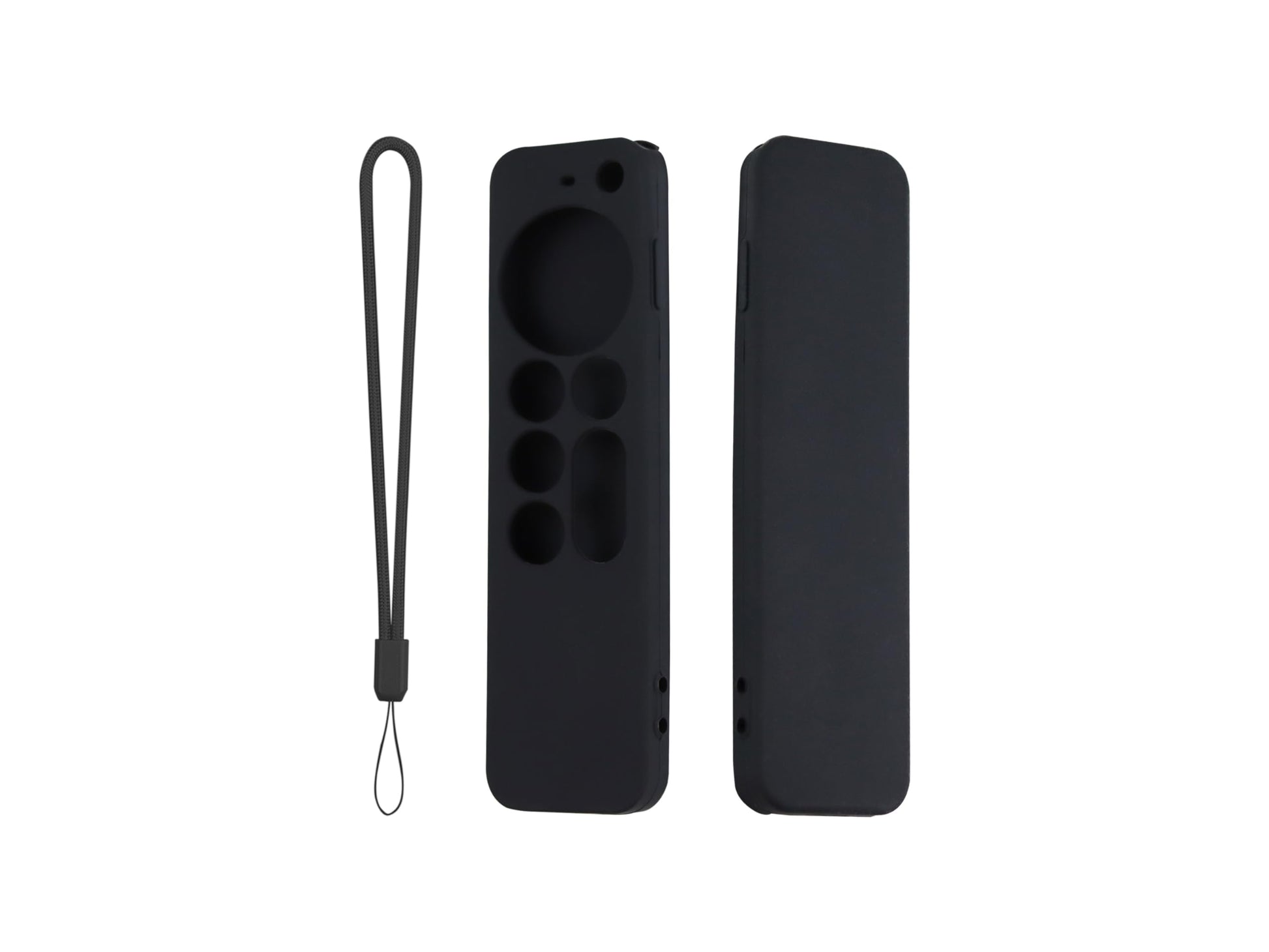 CONTROL EXPERT Funda para Control Compatible con Apple TV 4k 2 Generación Silicon Case Protector (Negro)