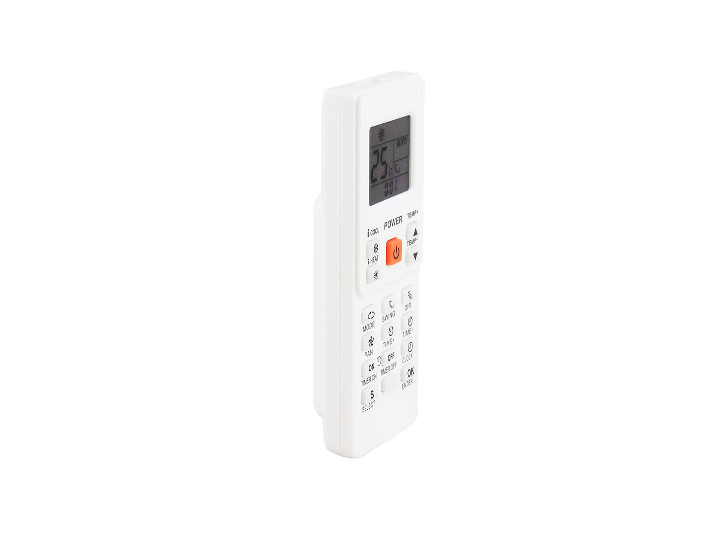 LIDERT Control Aire Acondicionado Universal Remplazo Compatible con Mirage, York, LG, Samsung Programación Automática, Compatibilidad Directa para más de 1000 Marcas Control Expert
