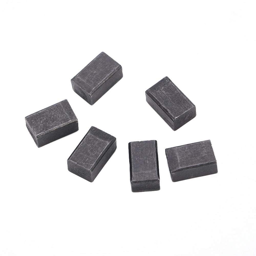 Bloques de inserción de 6 PCS, bloques de inserción de bloqueo Pro String para sillín de guitarra eléctrica Accesorios Jugados Cuerdas Para Guitarra Electrica Floyd Rose Bloques