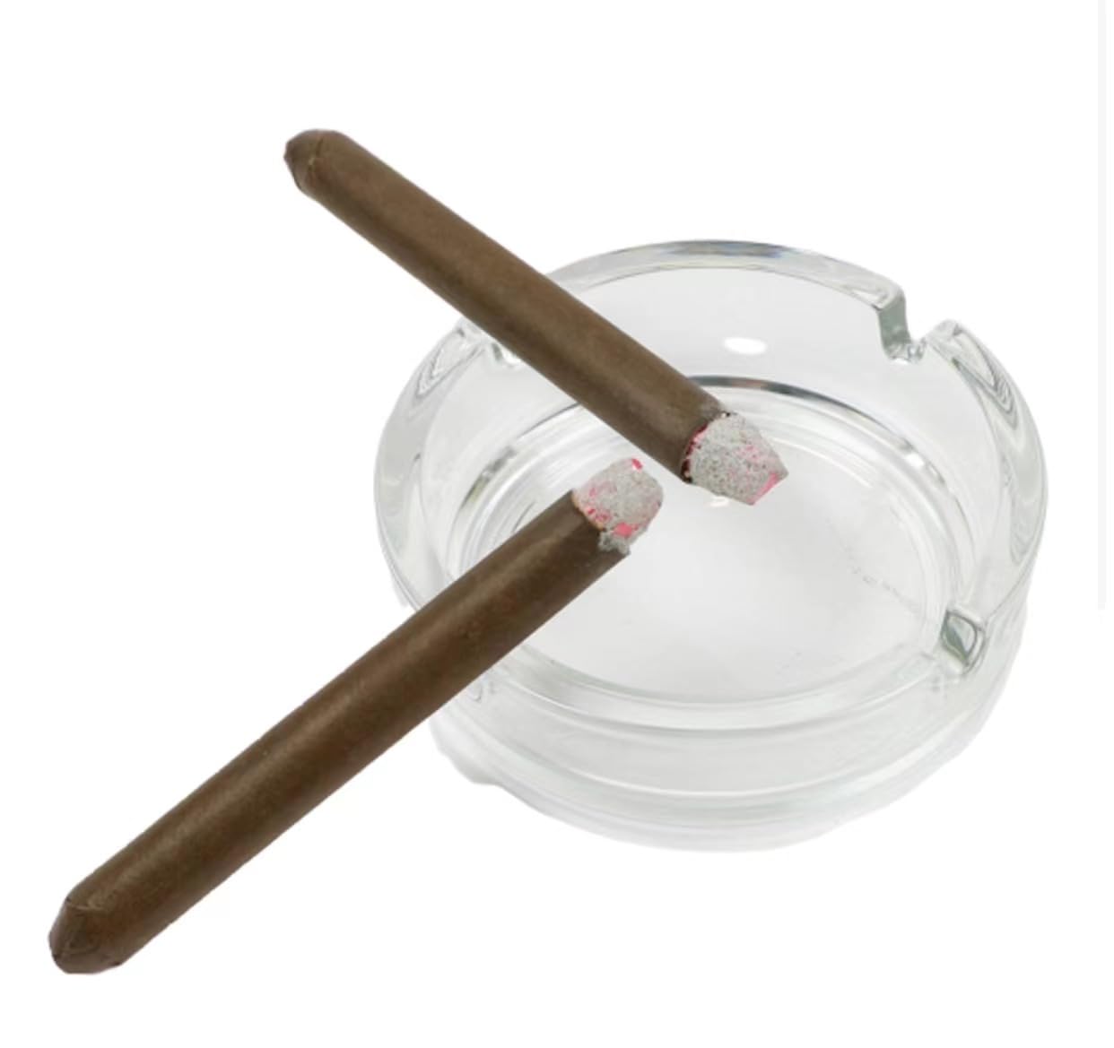 CLESEN - Puro abombado de 4.5 pulgadas (paquete de 6), que soplan humo, duradero, realista, ideal para fiestas temáticas, accesorio para broma, disfraz de Halloween, películas o juegos de teatro,