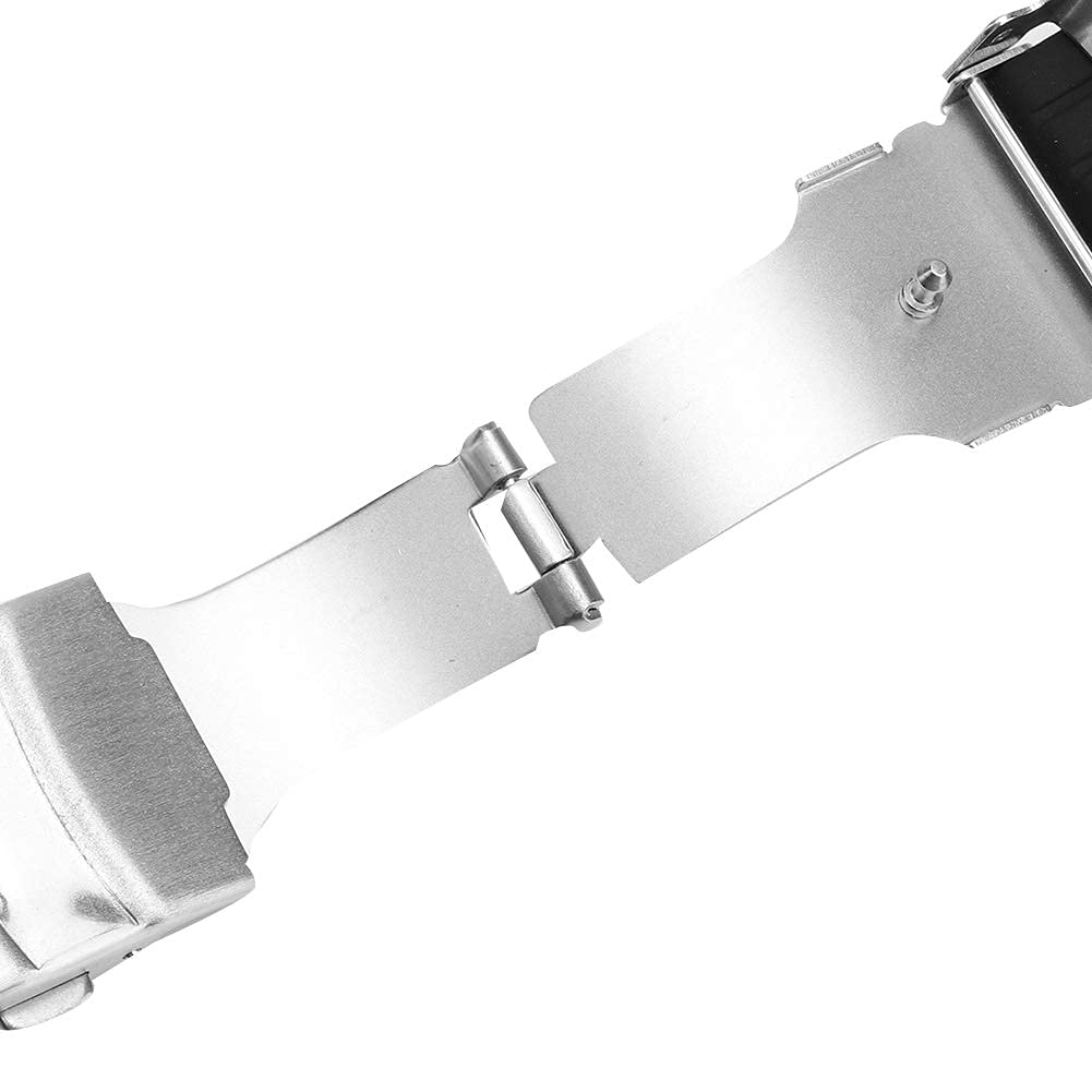 Pbzydu Banda de Reloj de Silicona, Accesorio de reemplazo de Correa de Reloj Ajustable Universal(18mm)