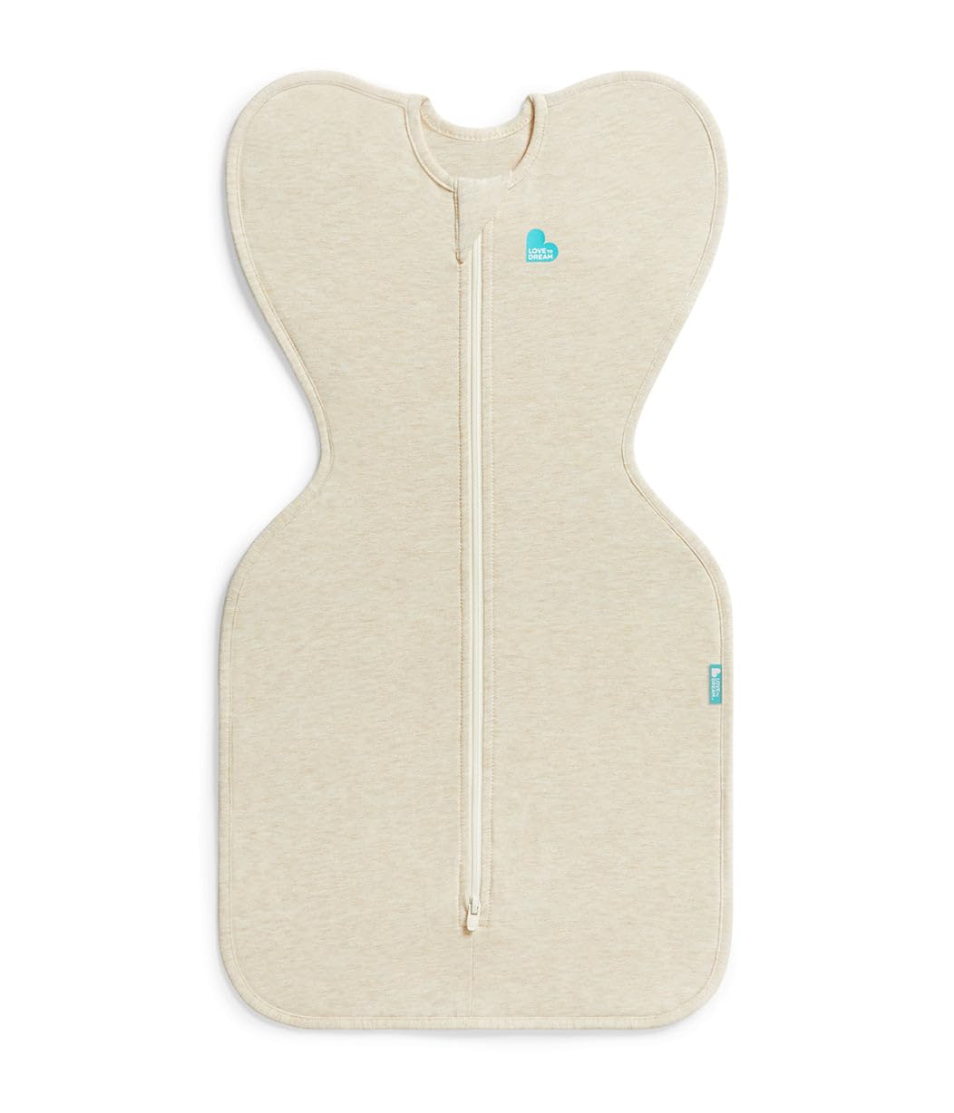 Love to Dream Swaddle UP, saco de dormir de 0 a 3 meses, autorelajante, mejora el sueño, ajuste ceñido ayuda a calmar el reflejo de sobresalto, esenciales para bebé imprescindibles para recién nacidos