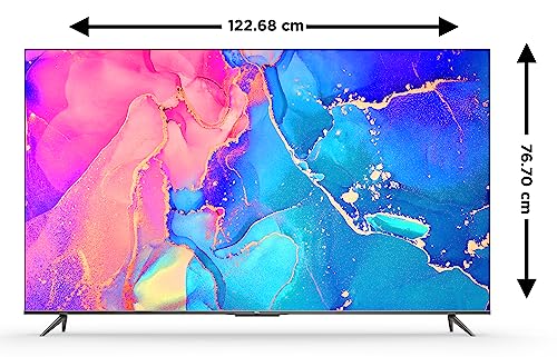 Smart TV TCL 55" UHD 4K QLED Google TV Compatible con Alexa