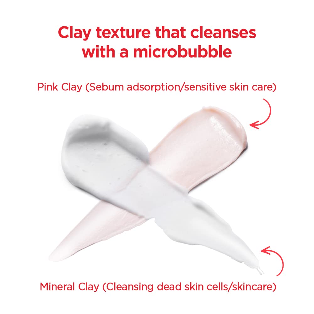 TOCOBO [TOCOBO] Coconut Clay Cleansing Foam 5.07 fl oz / 150ml | Micro Bubble Deep Foam Cleanser, Pore Care, Moisturizing Facial Cleanser, Sebum Adsorption, Exfoliation, Oil and Water Balance | Cruelty free, Vegan Cleansing Foam