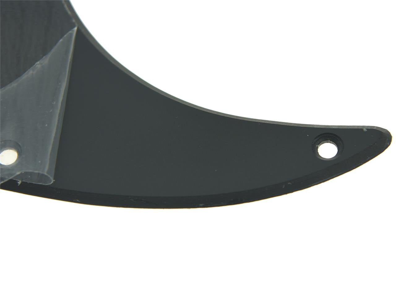 kaish 11 Agujero St Strat Uno Humbucker guitarra golpeador cero placa encaja Fender Delonge Varios colores, Matte Black 1 Ply