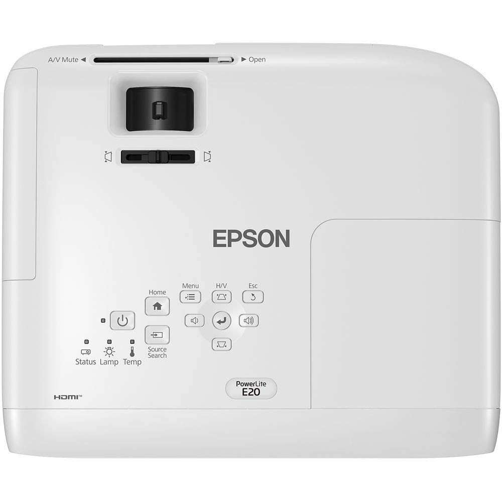 Proyector Epson PowerLite E20 3400 Lúmenes XGA Blanco 3LCD