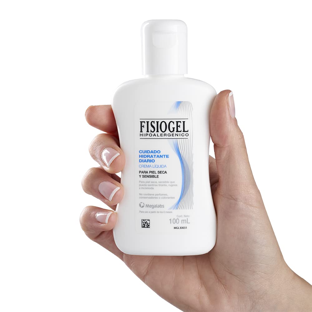 FISIOGEL Crema | hidratantes facial diurno | Hidratantes | Piel Sensible seca | 100 ML