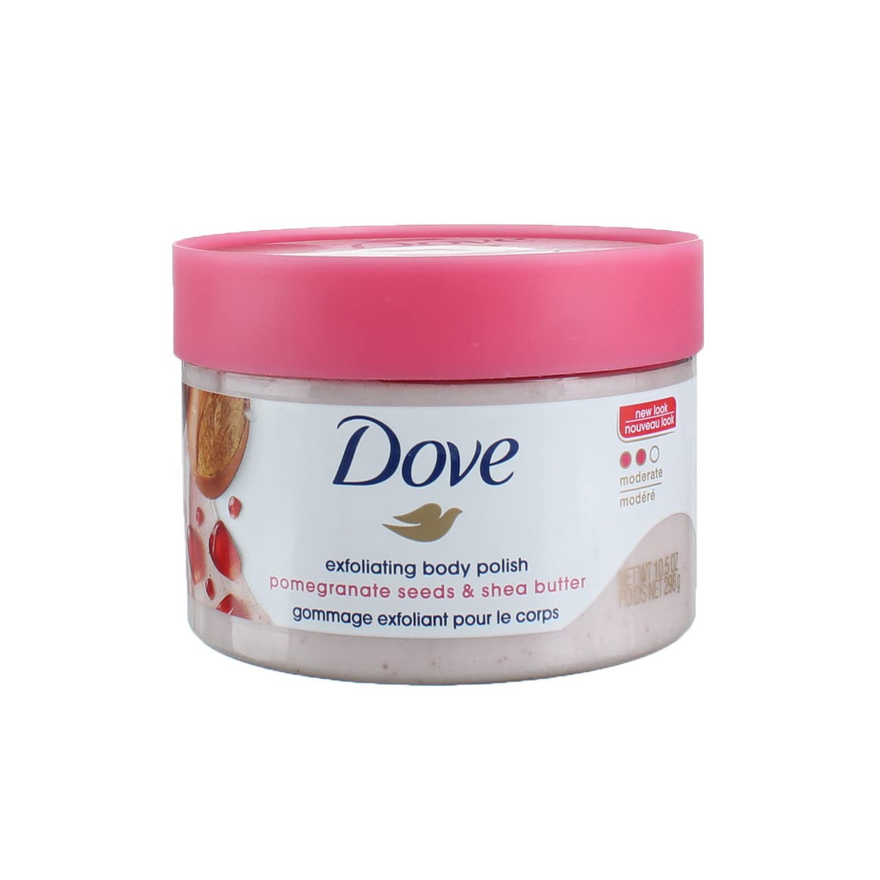 Exfoliante Corporal Dove Granada y Karité Paquete de 4