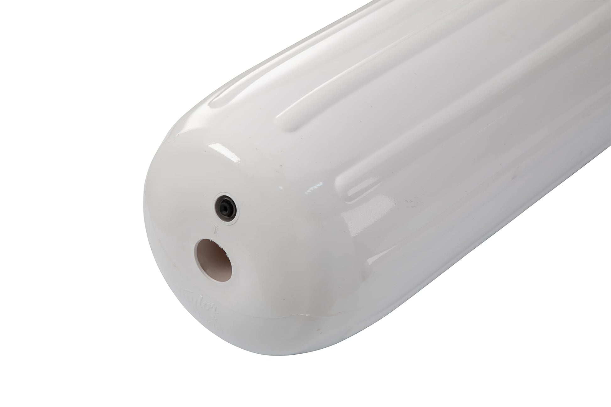 Parachoques Inflable de Vinilo TaylorMade Big B Blanco con Tubo Central para Botes