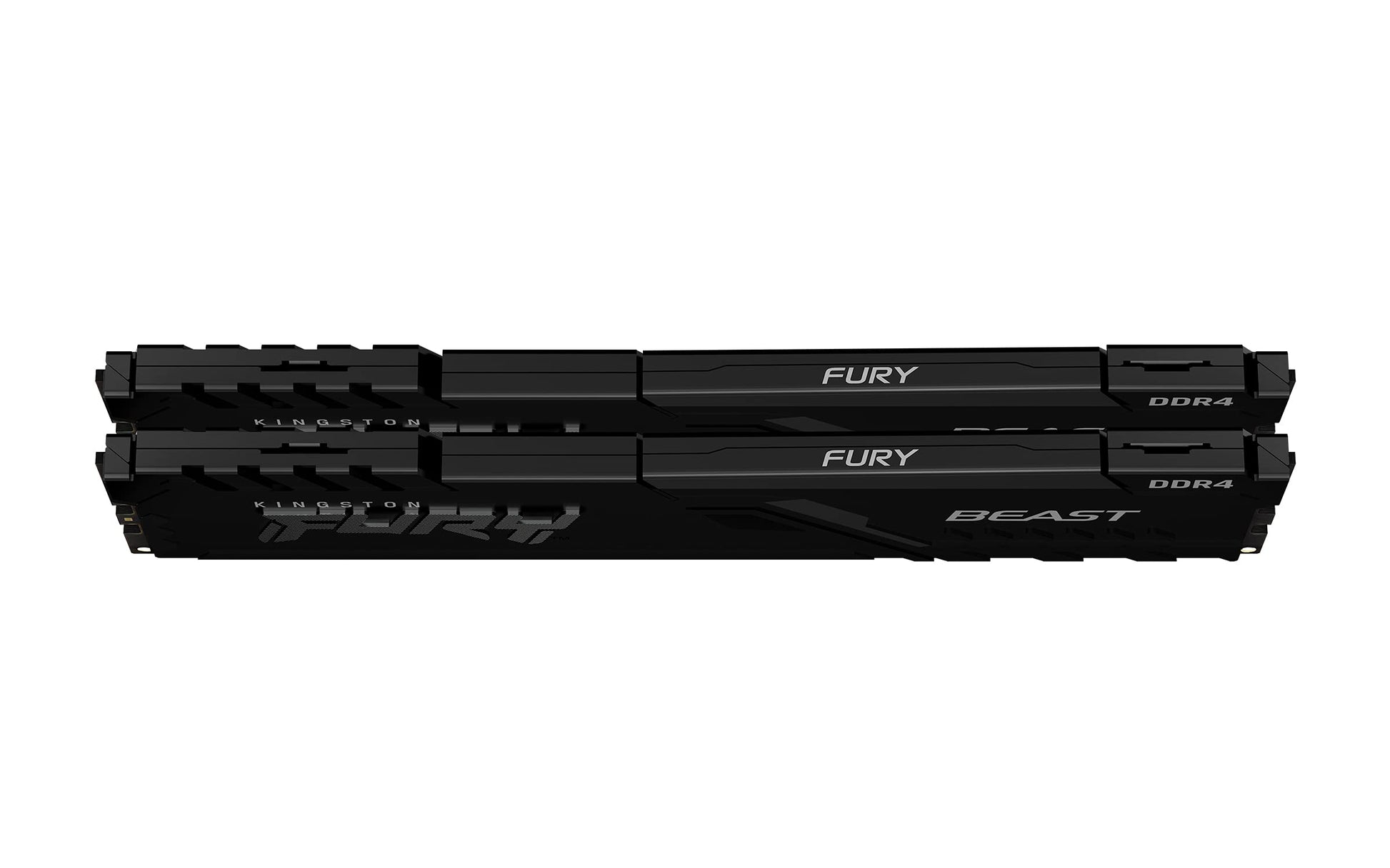 Kingston Fury Beast DDR4, Memoria Gamer Para PC, Capacidad: 16GB Kit (2x8GB), Frecuencia: 3200Mhz, Latencia: CL 16, Factor de Forma: DIMM 288-Pin, Color: Negro, Numero de Parte: KF432C16BBK2/16