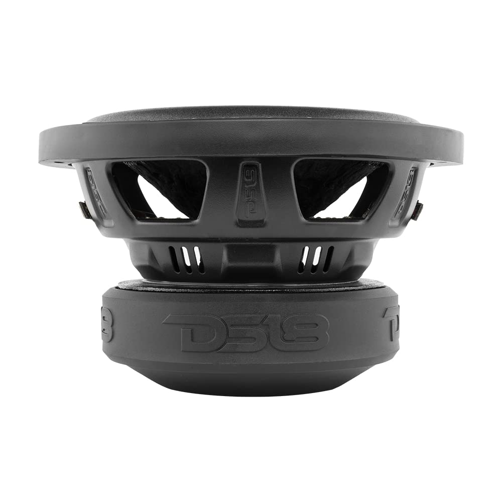 DS18 ZR8.4D Elite-Z - Subwoofer de Audio para Coche de 8 Pulgadas, Bobina de Voz Dual de 900 W, DVC de 4 ohmios y 4 ohmios (1 Altavoz)