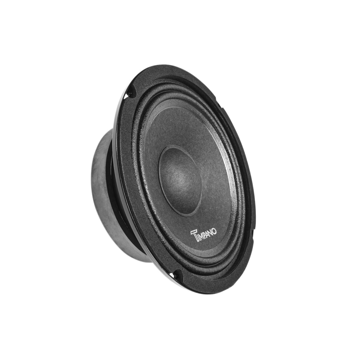 Altavoz de Coche Timpano Negro de 6.5 Pulgadas 600 Vatios Perfil Delgado 4 Ohmios PRO Midbass Audio para Puertas