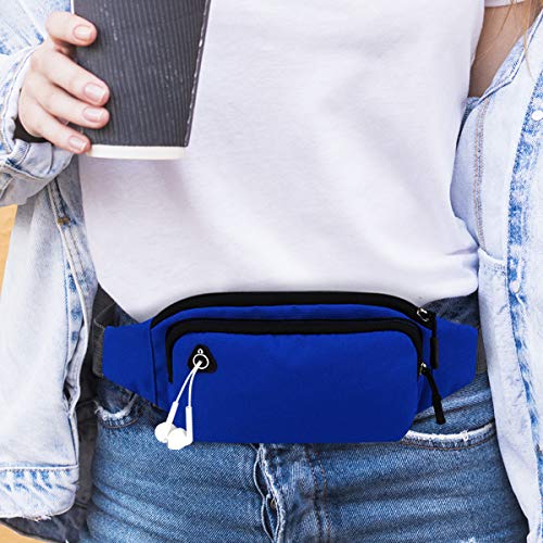 BLACK MAMUT Cangurera para Correr, Ligera, Hombre, Mujer, Porta Teléfono, Impermeable, Deporte, Ejercicio, Viaje, Campismo, Senderismo, Ciclismo, Aire Libre, Riñonera, Gran Capacidad, Ajustable