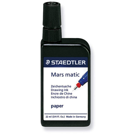 Tinta de Dibujo Staedtler Mars Matic 745 R-9 Negro 22 ml