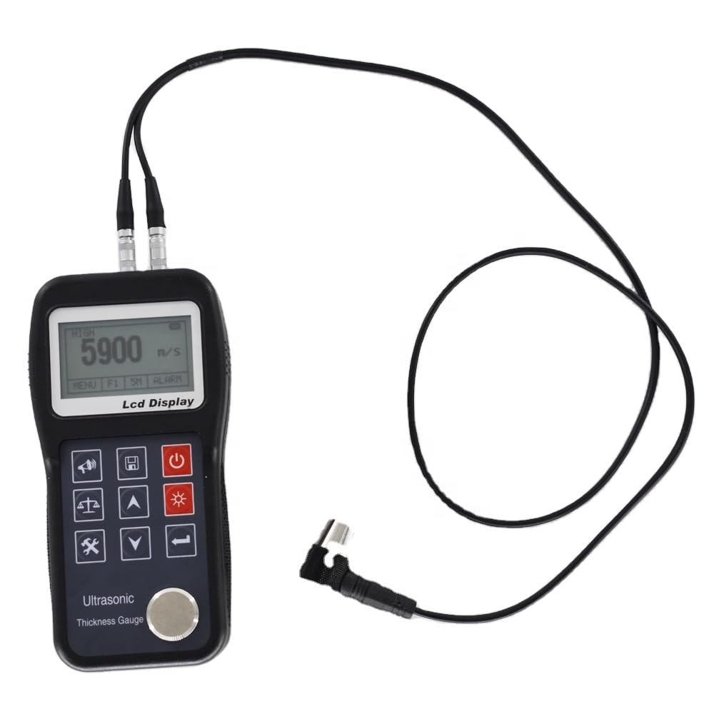 Medidor de espesor ultrasónico digital RaeSung NDT310, medidor de espesor de pared, rango de medición de 0,75 mm a 300 mm