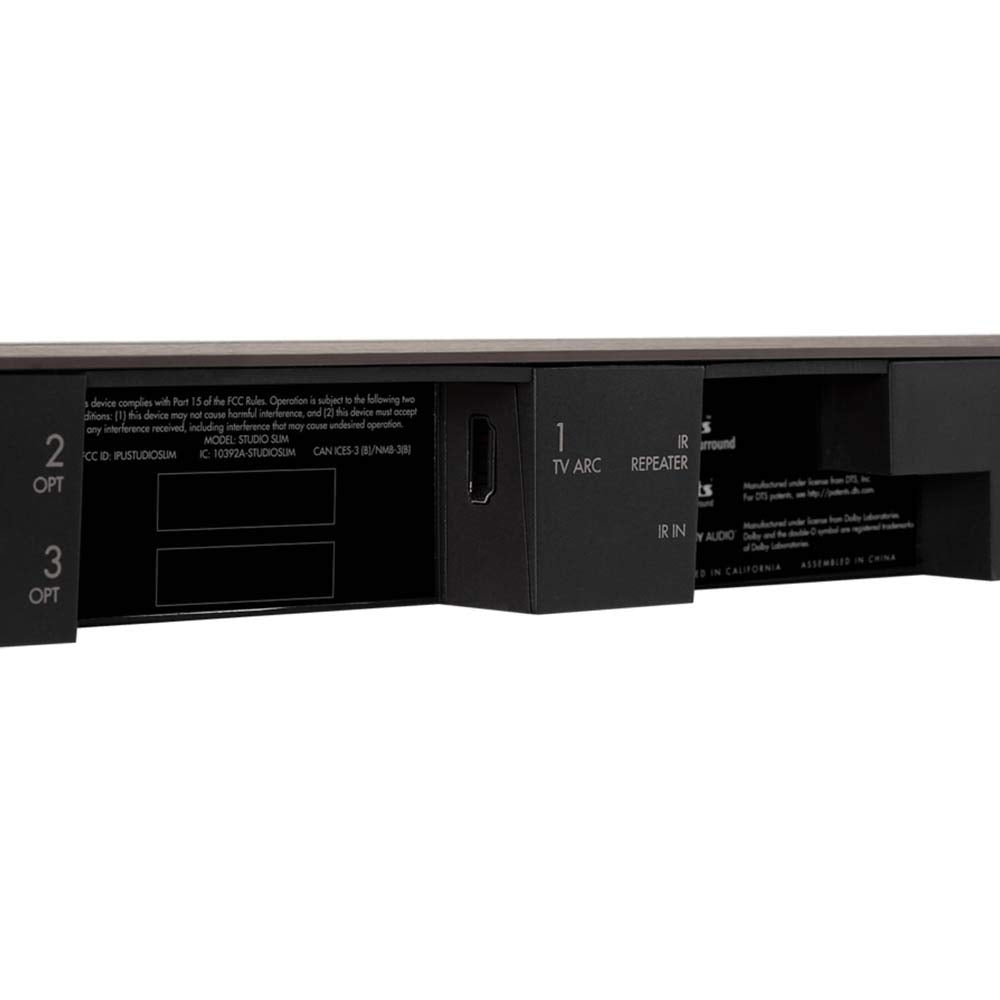Barra de Sonido Studio Slim 3.1 con Subwoofer Inalámbrico Chromecast integrado Renovado
