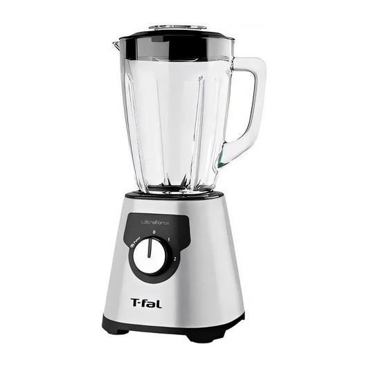 Licuadora T-Fal Ultraforce 2 Velocidades Vaso de Vidrio LN322DMX Acero Inox