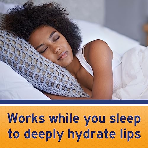 Terapia Nocturna de Renovación para Labios Neosporin Blanco, Hidratante y Protector Labial para Reparar Labios Secos, 2 Pack