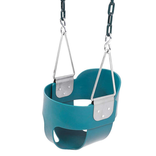 Alomejor Asiento de Columpio para niños con Juego de Respaldo Alto y Asiento de Columpio para niños pequeños Completamente ensamblado para niños