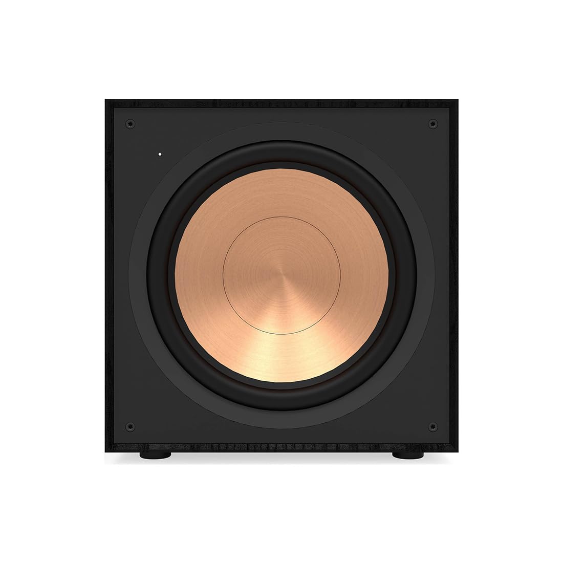 Subwoofer Klipsch Spun-Copper Referencia con Altavoces de Polímero Cristalinos Termoformados de Disparo Frontal Renovados