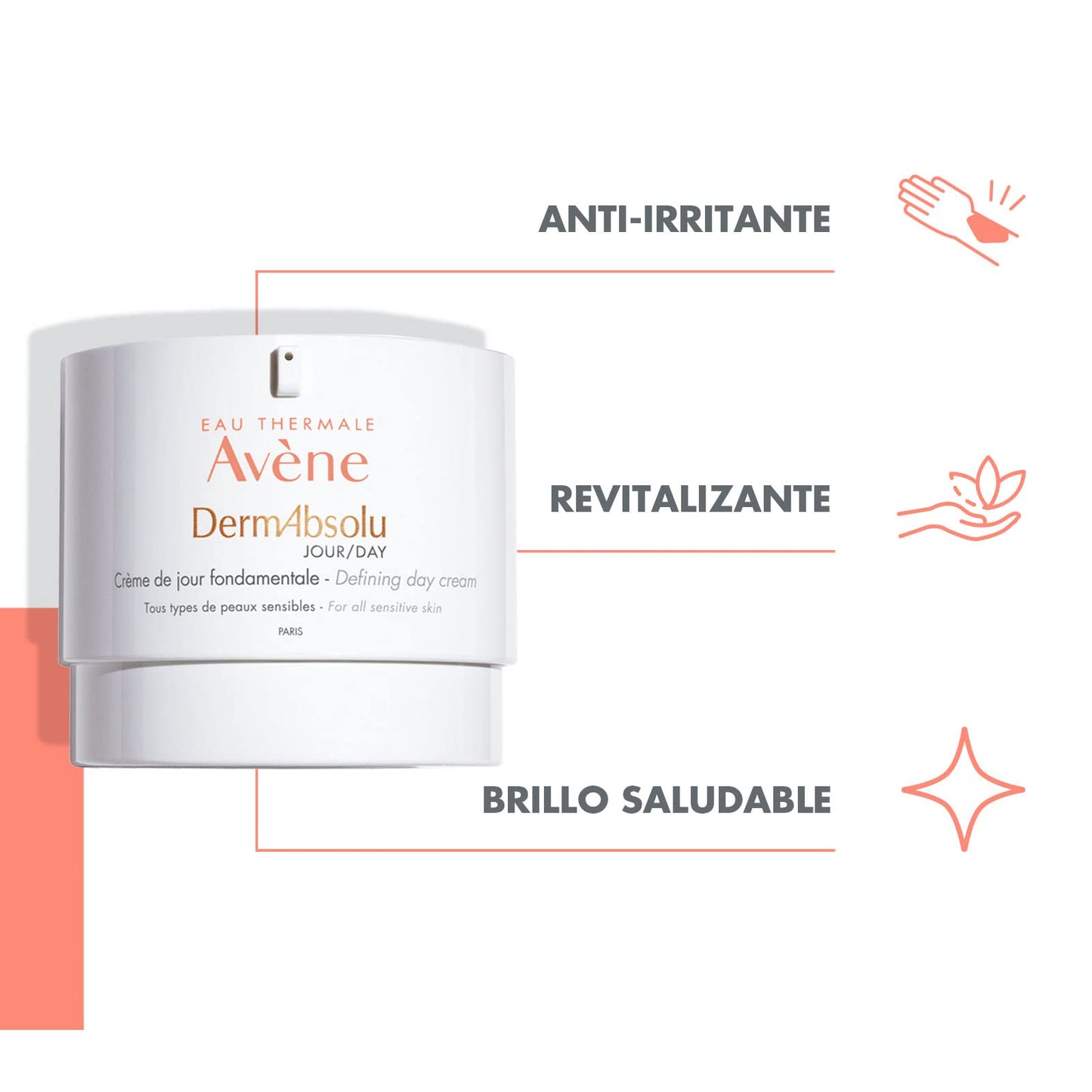 Avène Dermabsolu, Crema Rejuvenecedora con Bakuchiol, 40ml