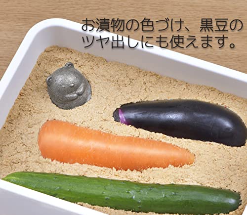OSK TBN-1 Nambu Ironware Sumikko Gurashi Shirokuma - Bola de Hierro Fabricada en Japón, suplemento de Hierro, Mejora de la Anemia, fácil, Lindo, fácil de Usar, Olla de inducción, hervidor, Cocina, té