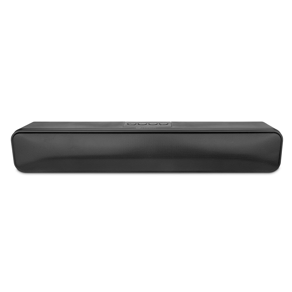 Barra de Sonido Bluetooth 5.0 Inalámbrico Iluminación RGB, micrófono Incorporado, Lector de memorias USB y Micro SD, Plug 3.5 mm Auxiliar, Sound Bar PC/TV/Videojuegos, Manos Libres. 2x3W GUS-MSRBT-01