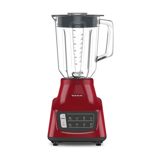 Licuadora Taurus Grandeur Touch REC Negra con Función Programable y Cuchillas de Acero Inoxidable