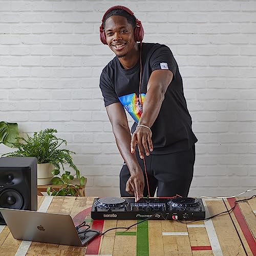 Controlador DJ Pioneer DJ DDJ-REV1 negro de 2 Canales Estilo Scratch para Serato DJ Lite